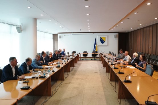 Representatives of opposition parties in the Parliamentary Assembly of Bosnia and Herzegovina (PABiH) met with the delegation of the Venice Commission